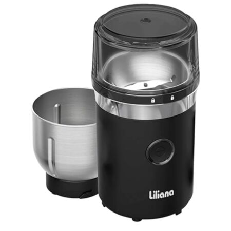 Molinillo De Cafe De Acero Inoxidable 180 Watts Liliana Ax901 Negro