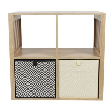 MODULAR ORGANIZADOR 4 COMPARTIMENTOS KLAUS 69.6X66X32CM ATMA HOME
