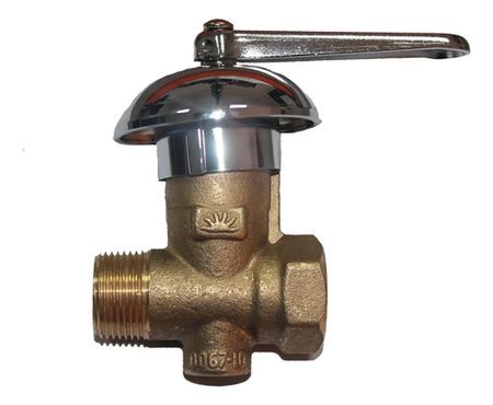 Llave Fv Para Gas Reforzada Cromo M-h 19mm 0822.01-19