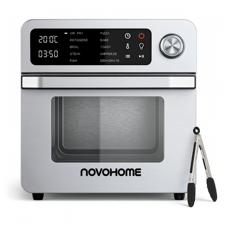 Horno Air Fryer Eléctrico 15L Digital Multifunción Novohome