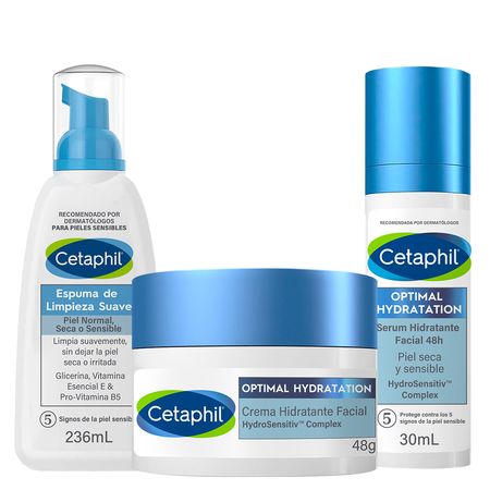 Set Cetaphil Cuidado Facial Diario Para Piel Normal