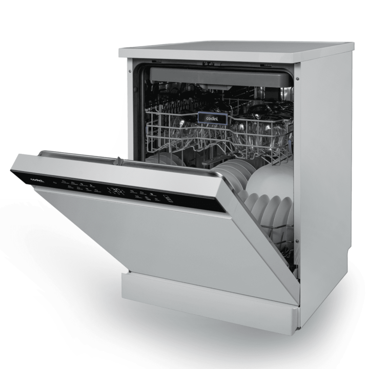 Lavavajillas 15 Cubiertos Display LCD Touch Blanco Codini - LIA0315B - Vista 2