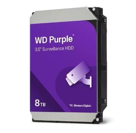 Wd Unidad De Disco Duro Purple 8Tb Vigila