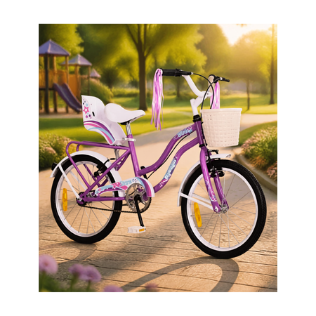 Bicicleta Enrique Stars R16 Dama Con Canasto 266  