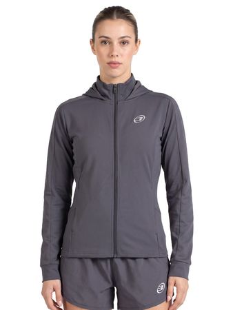Campera Bullpadel Otalo Mujer Padel Gris