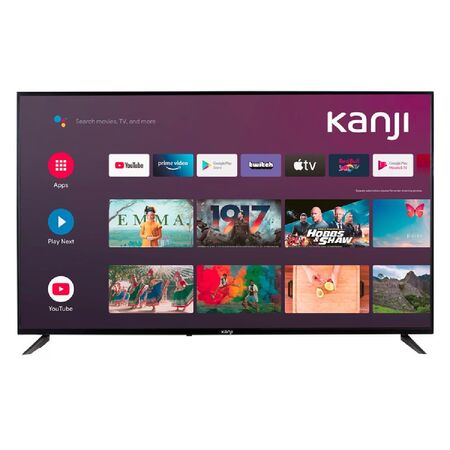 SMART TV KANJI KJ-75ST005 75 PULGADAS LED QLED 4K UHD GOOGLE TV NEGRO