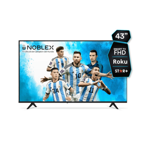 Smart Tv Noblex 43" Fhd Roku Db43x3100