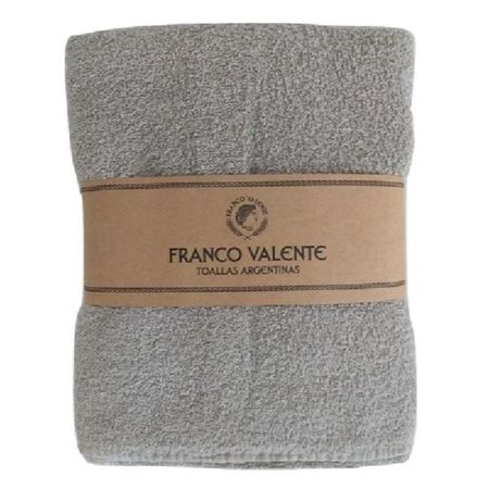 SET TOALLA Y TOALLON FRANCO VALENTE CEMENTO 
