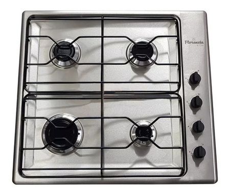 Anafe A Gas Florencia Flor 6738i Acero Inoxidable 220v