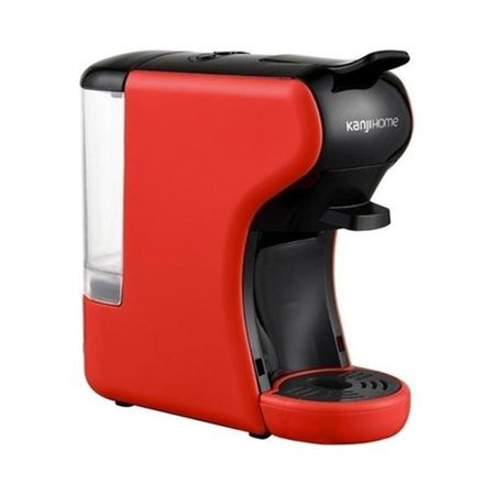 Cafetera Kanji Home KJH-CM1500MC Multicapsulas Roja