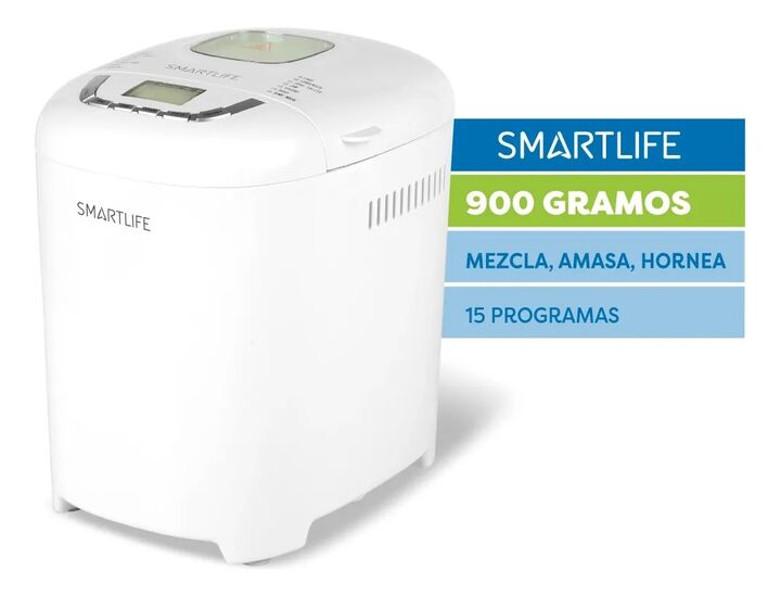 Fabrica De Pan Smartlife Sl-bm1349 Color Blanco - Vista 9