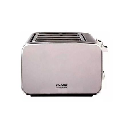 Tostadora 4 Panes Peabody PE-T8520 Color Acero inoxidable