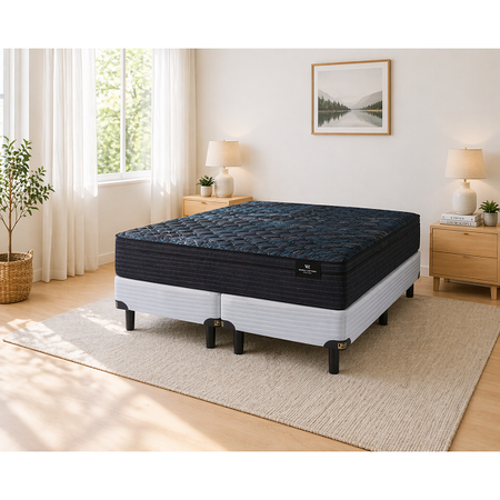 Colchón + Sommier King Resortes King Koil Aspen 180x200x27,5 120kg