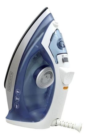 Plancha Vapor Ropa Antiadherente Black+decker 1600w Ir2472-ar