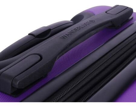Valija Wanderlust Hard Abs 20 Pulg Expandible Violeta 41106