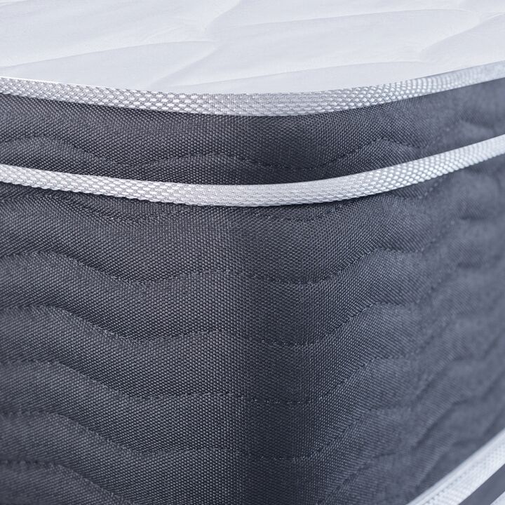 Colchon Inducol Nimbus Visco Queen Size 150x190x26 Espuma de Alta Densidad Doble Pillow Viscoelastico - Vista 5