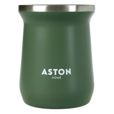 Mate Térmico Aston Acero Inoxidable Doble Capa 260 ml