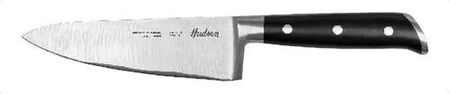 CUCHILLO CHEFF LINEA 6 PROFESSIONAL INOX. MANGO CON REMACHES NEGRO