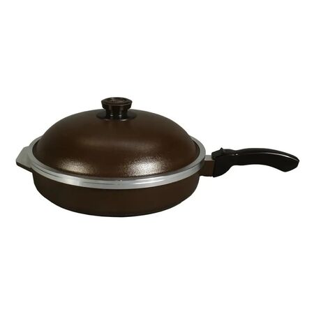 Sarten Con Tapa Tipo Horno Dona Tina 301 28cm 3lts   Marron