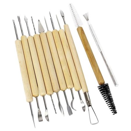 Devastadores Estecas Gadnic Para Alfarería Cerámica Arcilla 