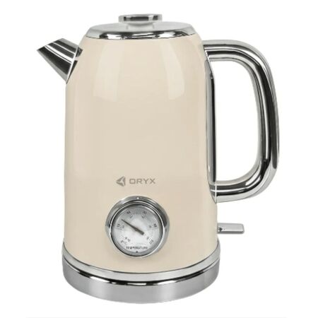 Pava Electrica ORYX Estilo Retro Alta 1500W 1.8L