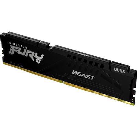 Memoria RAM Kingston 16GB 6400Mhz DDR5 Fury Beast Black para PC