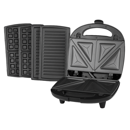 Sandwichera Ultracomb 3 En 1 Grill Waffles Sandwich