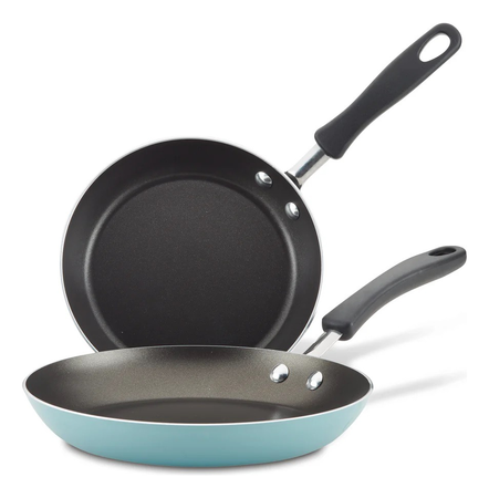Set 2 Sartenes Farberware 22330 Antiadherente 21 Y 25cm Aqua Aqua