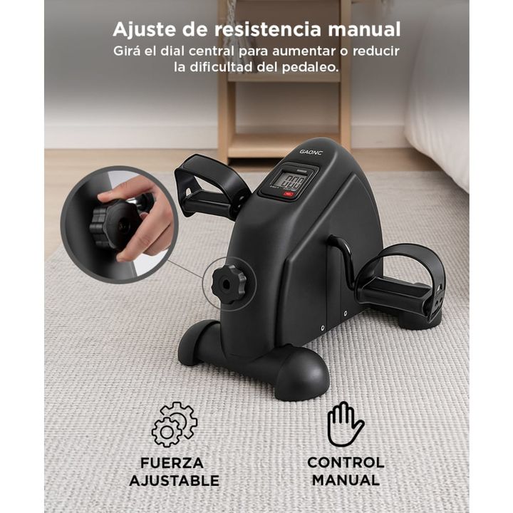 Bicicleta Fija Gadnic Mini Pro 150kg 8 Niveles Ideal Rehabilitación - Vista 3