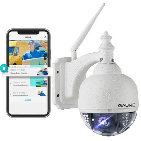 Cámara de Seguridad Gadnic Domo Motorizado IP WiFi Full HD Visión Nocturna 1080P