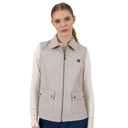 CHALECO PALMAR BEIGE