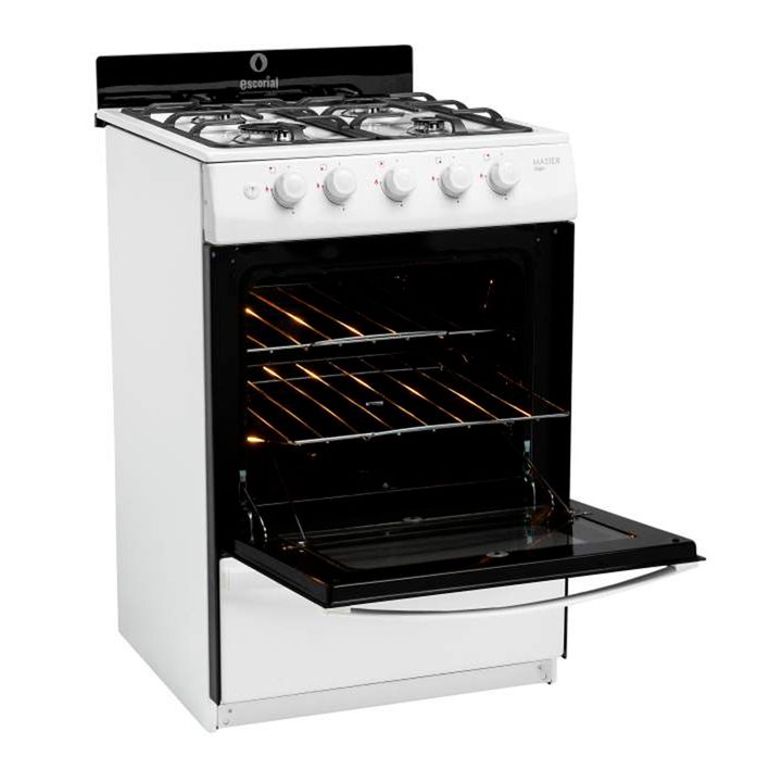 Cocina Escorial Master Style 4 Hornallas Multigas Bisagra - Vista 5
