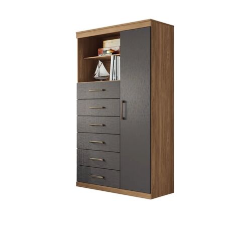 Comoda Multiusos Maraba  Jatoba  Grafito