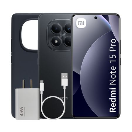 Celular Xiaomi Redmi Note 15 Pro 256gb 8gb Ram Black