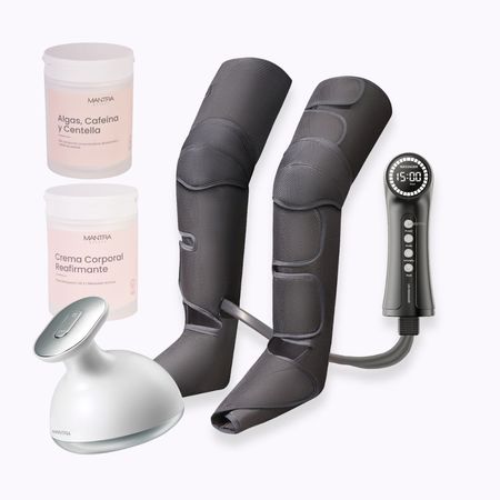 Kit Corporal Botas Presoterapia+cavitador Ultrasónico Mantra