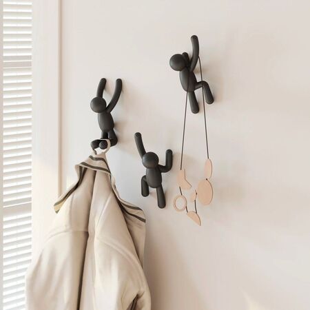 Juego Ganchos De Pared Umbra Buddy 3 Piezas