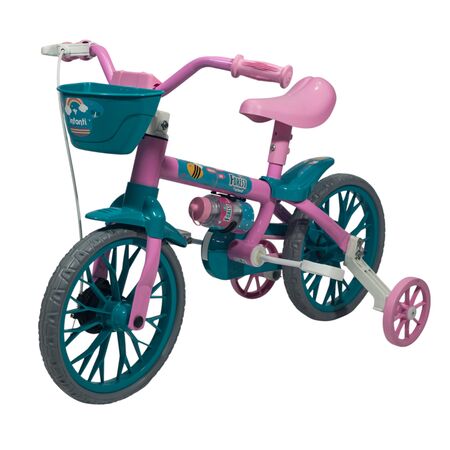 Bicicleta de paseo R12 Infanti con cantimplora Forest