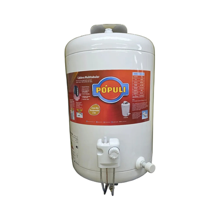 Termotanque Gas Natural Ecotermo 51L Populi SUP TPOP2NS053