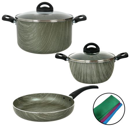 Bateria De cocina Cacerola Olla Sartén Aston Terra
