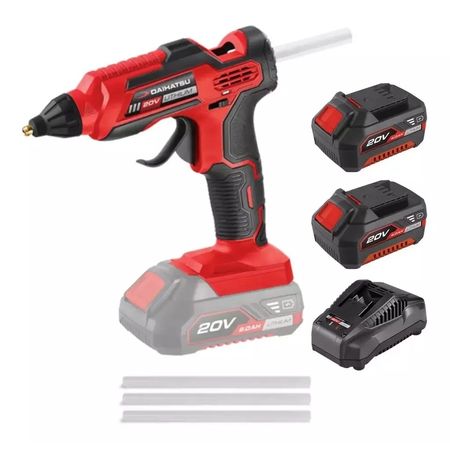 Pistola De Pegar inalambrica 20v Daihatsu / 2 Baterias 4.0ah / Cargador