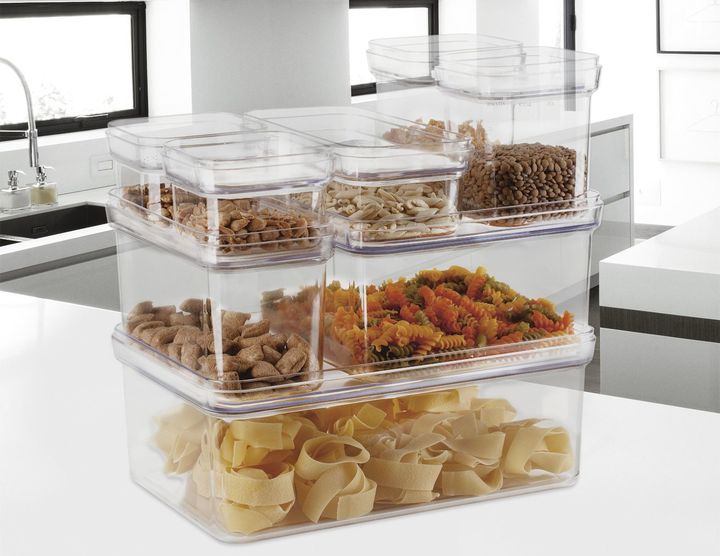 Contenedor Col Vision 3d Cuadrado 5200 Ml Transparente - Colombraro - Vista 3