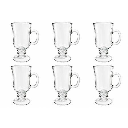Set x6 Jarros Cafe Mug Capuchino Irish Coffee