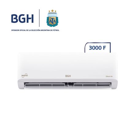 Aire Acondicionado BGH Silent Air BSI35WCLW Inverter 3500W Split FroCalor