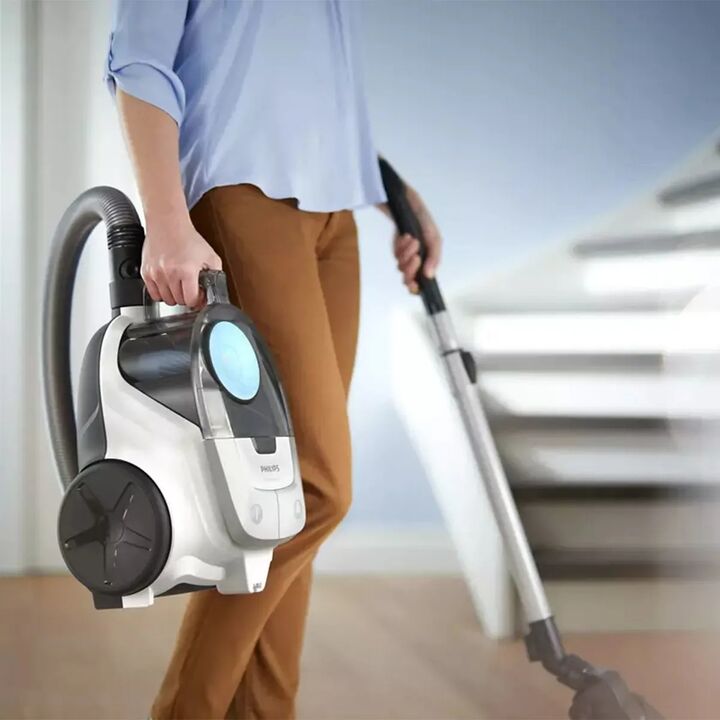 Aspiradora Philips Xb2023/51 1800w 1,3 L sin bolsa color blanco y gris - Vista 6