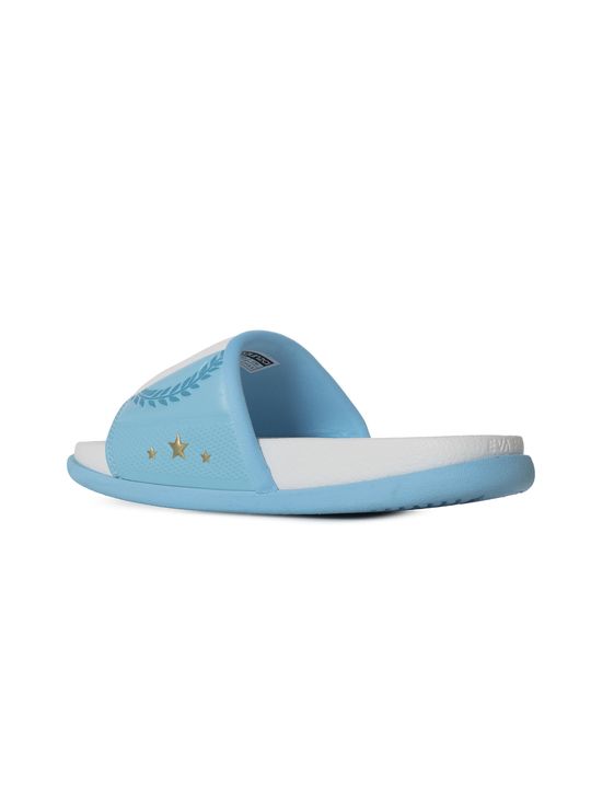 Ojotas Bagunza Argentina 10 Titular Kids Niños Moda Blanco - Vista 2