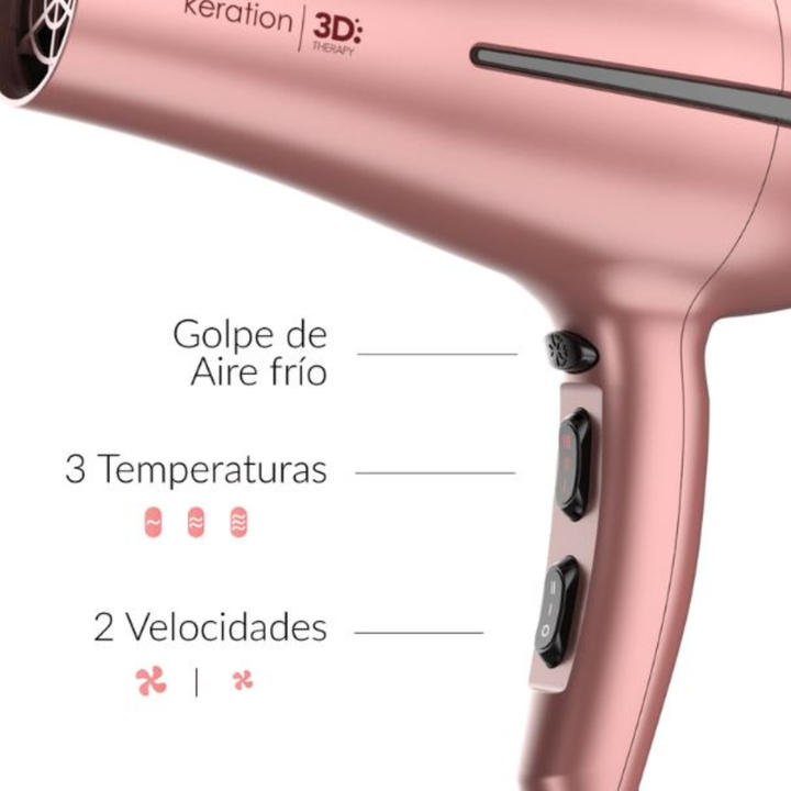 Secador De Cabello Bora 3d Keration (1896) Ga.Ma - Vista 2
