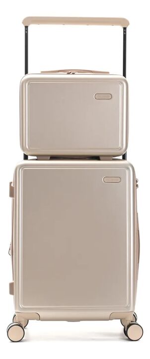 Set De Valijas Skora 20 Pulg Y Beauty Case Champagne 41457 - Vista 6