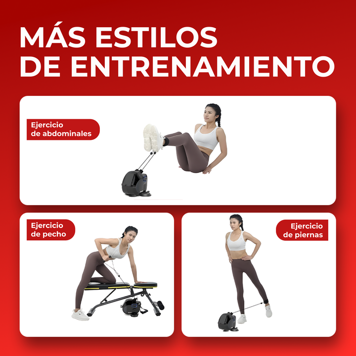 Ejercitador Entrenamiento Fuerza Poleas Core Master Melfit - Vista 10
