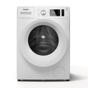 Lavarropas Whirlpool Carga Frontal 7kg - 1200 rpm Blanco Inverter WNQ70BB