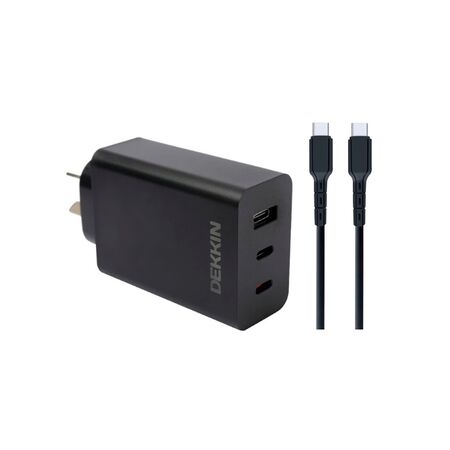 Kit Dekkin Cargador 40w + Cable Usb C-C Acc-Ki-072